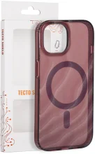 Tecto Shield Desert Mag ümbris, iPhone 15, mahagon
