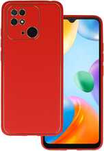 Telefoniümbris TEL PROTECT Luxury, Xiaomi Redmi 10C, punane