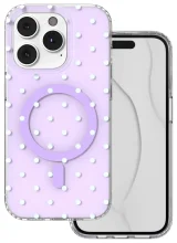 TFO Bubble Dots Mag ümbris, Apple iPhone 14 Pro, lilla