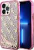 Telefoniümbris Guess Liquid Glitter 4G Transculent GUHCP14LLC4PSGP, Apple iPhone 14 Pro, roosa
