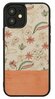 Telefoniümbris Man&Wood, Apple iPhone 12 mini, pink flower black