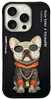 Telefoniümbris Nimmy Glasses Cool Dog, Apple iPhone 16 Pro Max, must