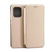 Beline Magnetic Book Case, Moto Edge 50 Pro, kuldne