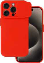 Camshield Soft telefoniümbris, Apple iPhone 15 Pro Max, punane