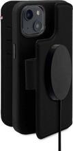 Telefoniümbris Decoded Detachable Wallet Leather, Apple iPhone 14 Plus, must