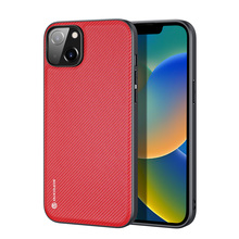 Dux Ducis Fino telefoniümbris, Apple iPhone 14 Plus, nailon, punane