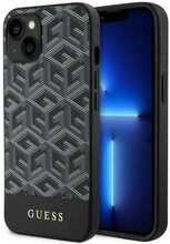 Telefoniümbris Guess GCube Stripes MagSafe Guhmp14mhgcfsek, Apple iPhone 14 Plus, must