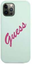 Telefoniümbris Guess GUHCP12MLSVSBF Silicone Vintage, Apple iPhone 12/12 Pro, sinine/fuksia