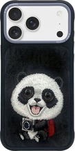 Telefoniümbris Nimmy Big Eyed Pet 2.0 Panda, Apple iPhone 17 Pro Max, must