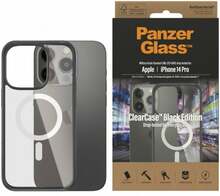 Telefoniümbris PanzerGlass ClearCase 0414, Apple iPhone 14 Pro, must/läbipaistev