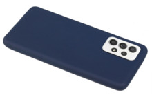 Silikoonümbris Fusion Accessories Elegance Fibre Protect, Samsung Galaxy A33 5G, sinine