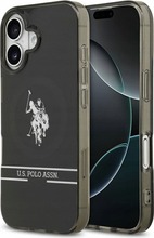 Telefoniümbris US Polo Assn DH and Bottom Stripe Logo MagSafe, Apple iPhone 17, must