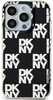 DKNY Checkered Pattern ümbris, Apple iPhone 14 Pro Max, must