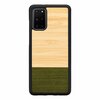 Telefoniümbris Man&Wood, Samsung Galaxy S20 Plus, bamboo forest black