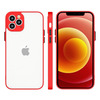 Telefoniümbris Milky silikonist flexible translucent, Xiaomi Redmi Note 10/Redmi Note 10S, punane