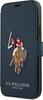 Telefoniümbris U.S. Polo Assn. USFLBKP12MPUGFLNV, Apple iPhone 12/12 Pro, sinine