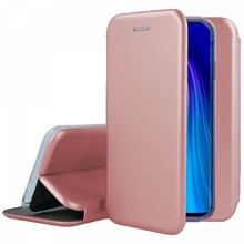 Telefoniümbris Book Elegance, Xiaomi Redmi Note 9, roosa-kuldne