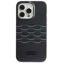 Audi IML MagSafe ümbris AU-IMLMIP13P-A6/D3-BK, Apple iPhone 13 Pro/13, must