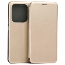 Beline Magnetic Book Case, Redmi Note 14 5G, kuldne