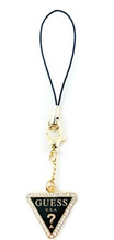 Telefoni rihm Guess GUCPMTDCK Triangle Diamond Charm with Rhinestones
