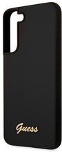 Telefoniümbris Guess GUHCS22MLSLMGBK Silicone Metal Logo, Samsung Galaxy S22 Plus, must