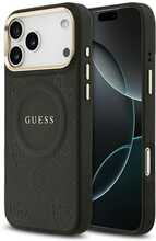 Telefoniümbris Guess Peony Hot Stamp MagSafe, Apple iPhone 17 Pro Max, must