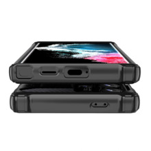 Hurtel Hybrid Armor tugevdatud ümbris, Samsung Galaxy S24 Ultra, must