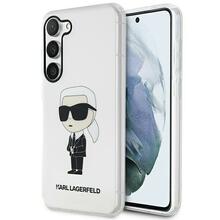 Karl Lagerfeld Ikonik KLHCS23SHNIKTCT ümbris, Samsung Galaxy S23, läbipaistev