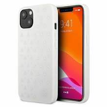 Telefoniümbris Mercedes MEHCP13SESPWH Silver Stars Pattern, Apple iPhone 13 mini, valge