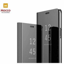 Telefoniümbris Mocco Clear View Case, Samsung Galaxy A42 5G, must
