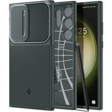 Spigen Optik Armor ümbris, Samsung Galaxy S23 Ultra, abyss green