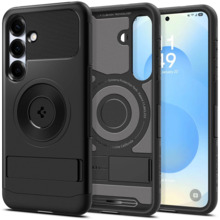 Telefoniümbris Spigen Slim Armor, Samsung Galaxy S25 Plus, must