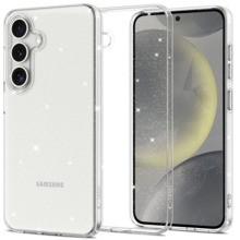 Telefoniümbris Tech-Protect FlexAir, Samsung Galaxy S25, läbipaistev glitter