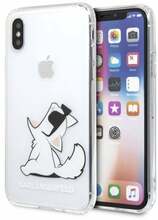 Telefoniümbris Karl Lagerfeld KLHCPXCFNRC, Apple iPhone X/XS, läbipaistev