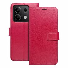 Telefoniümbris Mezzo Book, Xiaomi Redmi Note 13 5G, roosa (mandala magenta)