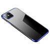 Telefoniümbris Clear Color Gel TPU Electroplating frame, Samsung Galaxy S21+ 5G, sinine