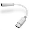 FIXED Link Adapter USB-C/3.5mm jack, valge, FIXL-CJD-WH