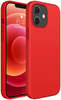 Telefoniümbris Fusion Accessories Elegance Fibre Protect Case, Apple iPhone 12 Pro Max, punane