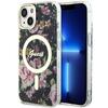 Telefoniümbris Guess Flower MagSafe GUHMP14SHCFWSK, Apple iPhone 14, must