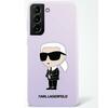 Telefoniümbris Karl Lagerfeld Silicone Ikonik KLHCS23MSNIKBCU, Samsung Galaxy S23 Plus, lilla