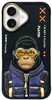 Telefoniümbris Nimmy Cool&Cute 2.0 Monkey, Apple iPhone 16, must