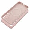 Silikoonümbris OEM, Samsung S25 Ultra, 2 mm, MagSafe ühilduv, roosakas-beež