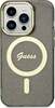 Telefoniümbris Guess GUHMN61HCMCGK Glitter Gold MagSafe, Apple iPhone 11/XR, must