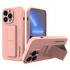 Wozinsky Kickstand silikoonümbris, Apple iPhone 13 mini, roosa