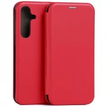 Beline Magnetic Book Case, Samsung Galaxy S25 FE, punane