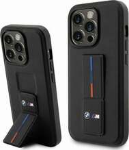 Telefoniümbris BMW Grip Hot Stamp BMHCP14L22GSLK, Apple iPhone 14 Pro, must