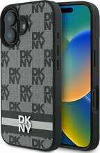 Telefoniümbris DKNY Checkered Pattern & Printed Stripes DKHCP16SPCPTSSK, Apple iPhone 16, must