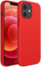 Telefoniümbris Fusion Accessories Elegance Fibre Protect Case, Apple iPhone 12 Pro Max, punane