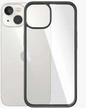 Telefoniümbris PanzerGlass ClearCase, Apple iPhone 13/14/15, läbipaistev musta raamiga