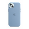 Telefoniümbris Apple Silicone Case with MagSafe MT123ZM/A, Apple iPhone 15 Plus, storm blue